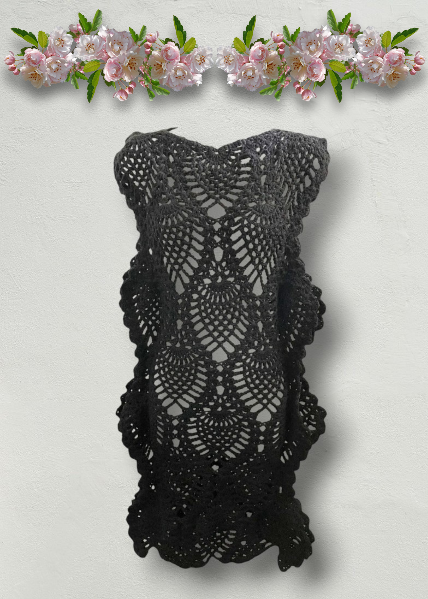 Black Kaftan Custom Wedding Dress