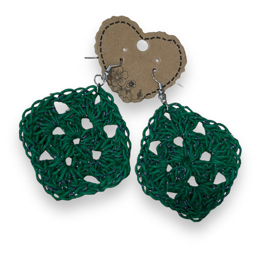 Granny Square Earrings