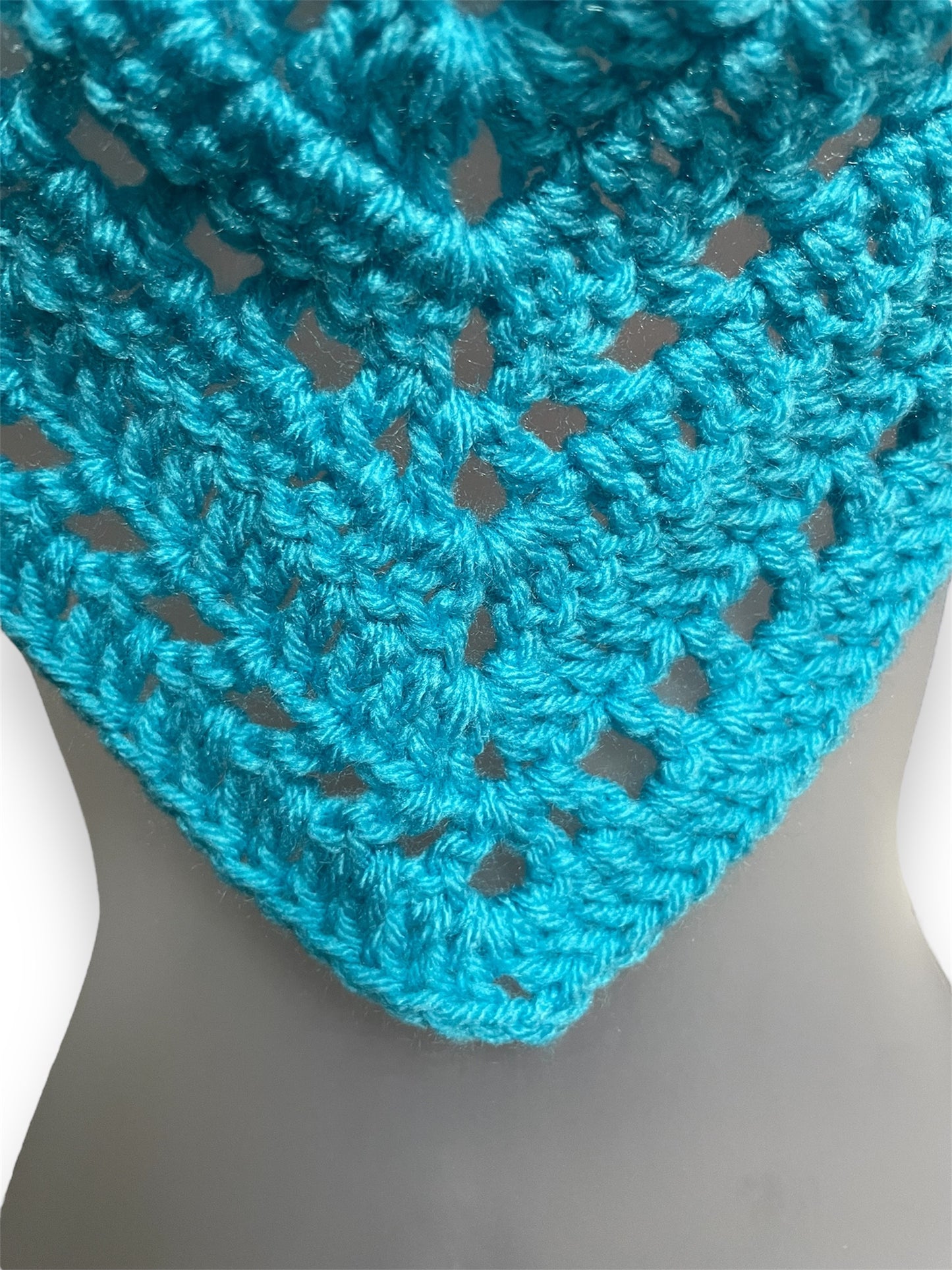 Blue Triangle Scarf