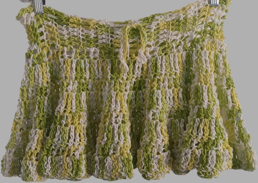 Cotton Ruffle Mini Skirt Pattern